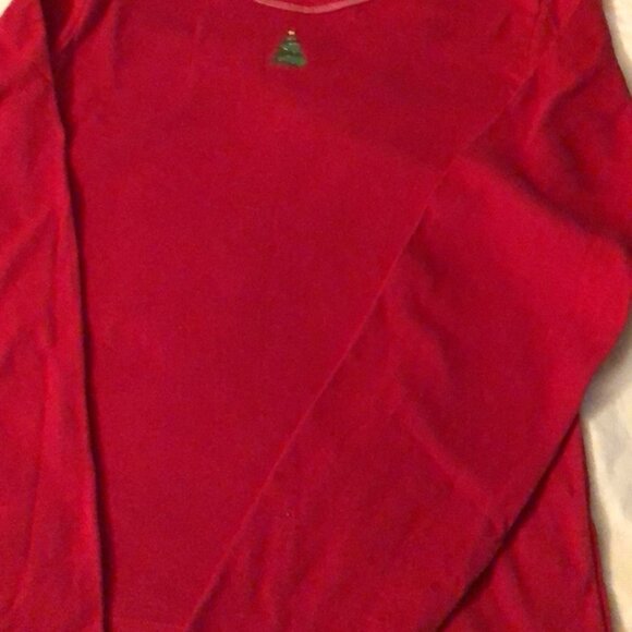 Pajamas Christmas womens new sizes S or M HUE cotton long sleeve long pants - Picture 2 of 3